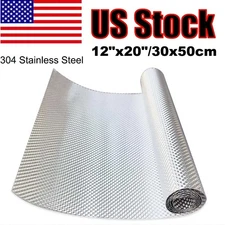 Exhaust Heat Shield Embossed 304 stainless steel Material Muffler Wrap Barrier G
