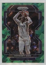 2022 Panini Prizm WNBA Green Ice Prizm Odyssey Sims #102 00zd