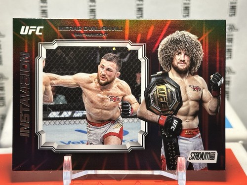 2025 Topps Stadium Club Instavision Merab Dvalishvili #IV-9 card