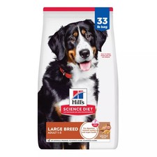 Hill's Science Diet Large Breed Adult Dry Dog Food - Lamb  Brown Rice, 33 Lb
