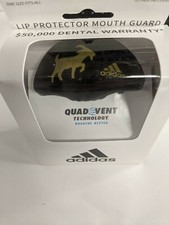 adidas quad vent mouth guard breathe better lip protector GOAT one size fits all