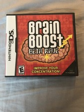 Brain Boost: Beta Wave DS Nintendo DS Gently Used No Instructions