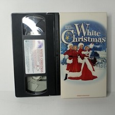 White Christmas VHS 1954, Stereo Enhanced Bing Crosby, Danny Kaye, Musical