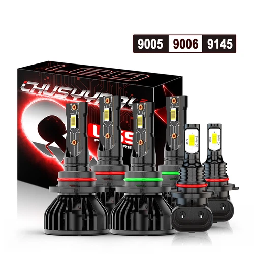 For Toyota Corolla 2005 2006 2007 2008 LED Headlight High/Low +Fog Light Bulb - Bild 1 von 18