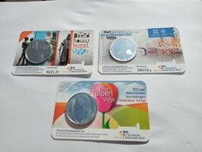 Lot 3 x 5 Euros différents - Pays-Bas 2012 Coincards neufs Nederland Netherlands