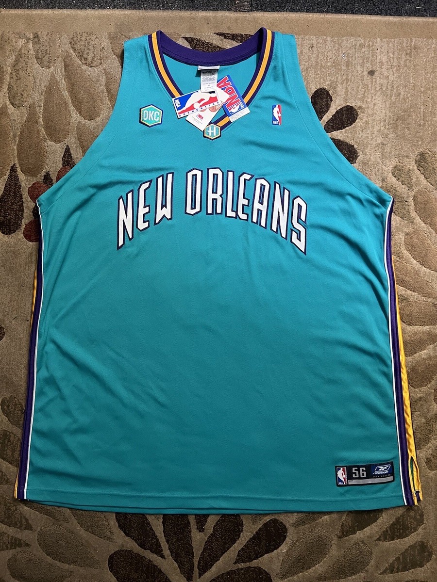 OKC ポール・ジョージ ユニフォーム 56 2005 2006 Oklahoma City Hornets Authentic Jersey 56 Reebok New