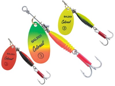Balzer Colonel Classic Fluo 10g Köder Spinner NEU FARBEN 