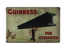 bar pub metal sign Irish stout beer