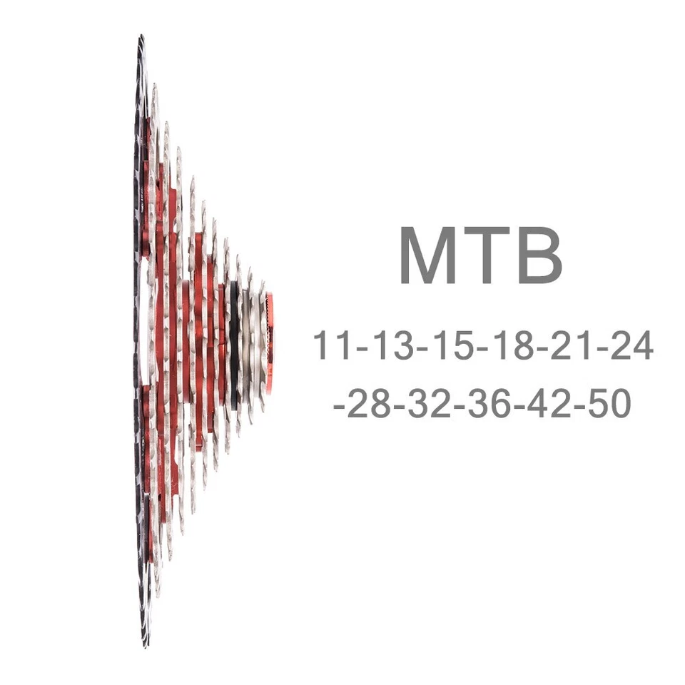11S 11-50T Bicycle Cassette Wide Ratio Freewheel MTB Bike Parts for X1 XO1 XX1 - Image 2 of 4