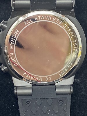 Michael Kors Mk-8152 Watch Stainless Steel Back 10 ATM NEW WITH