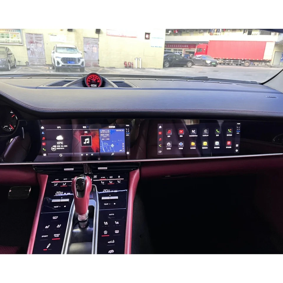 For Porsche Panamera 2010-2016 Dual Screen Android Radio Stereo Head Unit GPS 4G - Image 3 of 4