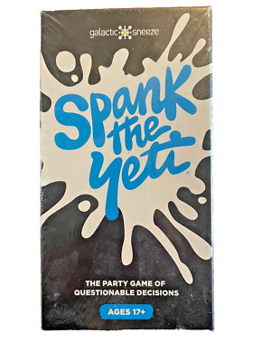 Game Spank the Yeti Adult Party Game of Questionable Decisions New Sealed