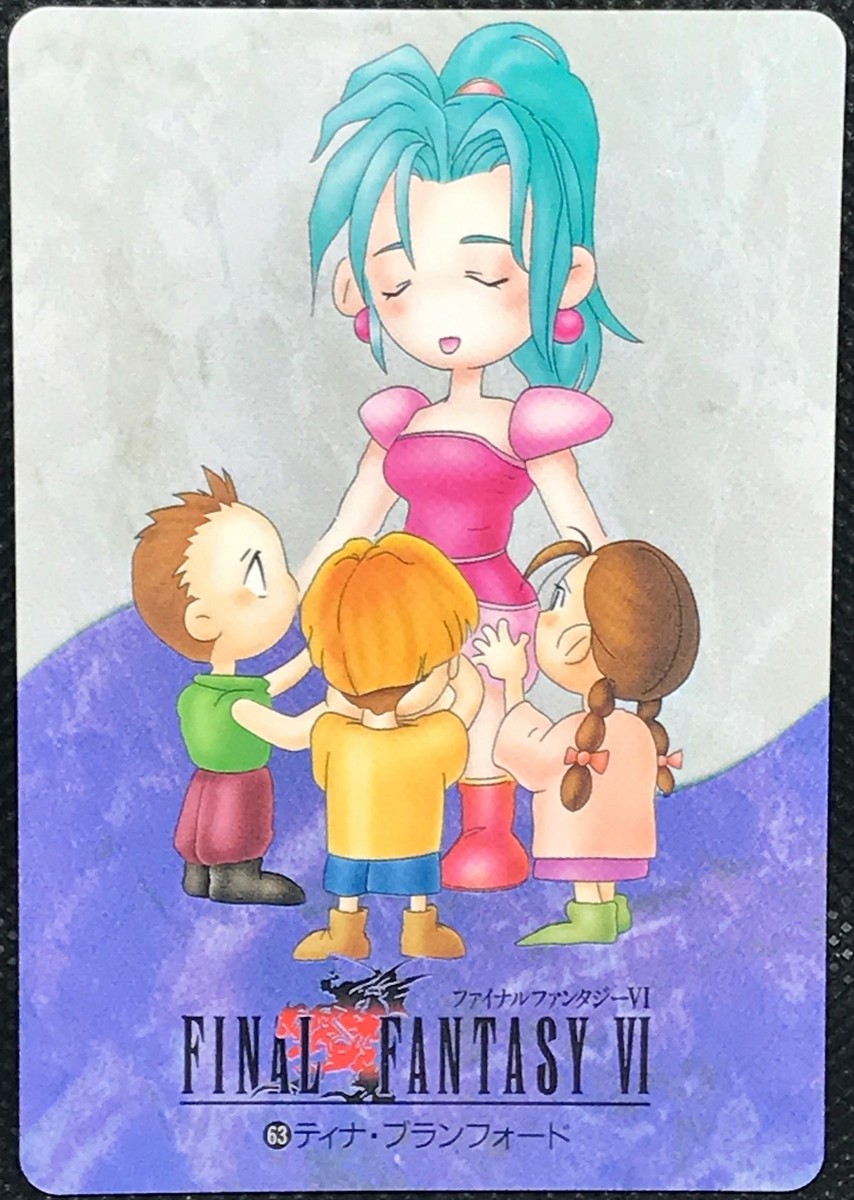 Tina Branford #63 Final Fantasy 6 Ⅵ FF6 Card Bandai Japanese 1995