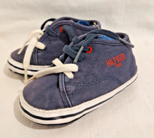 Tommy Hilfiger 1985 Navy Blue "Lil Dannylo" Baby Infant Shoes Size 4