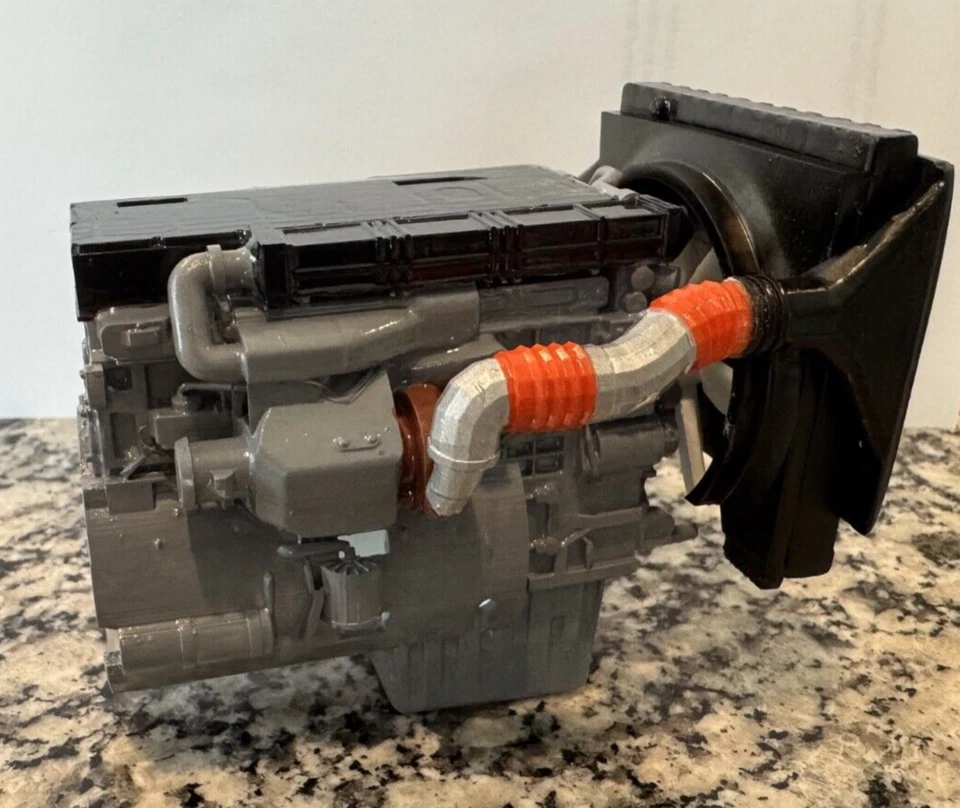 Motor Detroit DD-13 1/14 Tamiya King Hauler Grand Knight impreso en 3D - Aeromax Foto 4 de 4