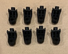 8 Pack Electric Radiator Fan Mounting Legs L Bracket Tabs Feet Plastic Clips