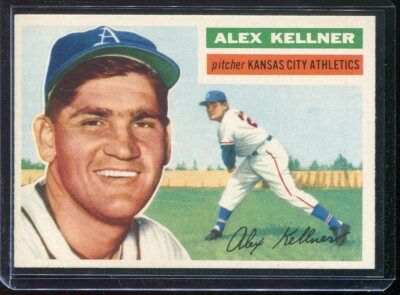 1956  Topps  Baseball   # 176   Alex Kellner   (NM-MT)  Near Mint to Mint   ''GB''