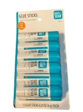 Pen & Gear Glue Sticks Pack of 12 Each 0.21 Oz Great For Homeschooling
