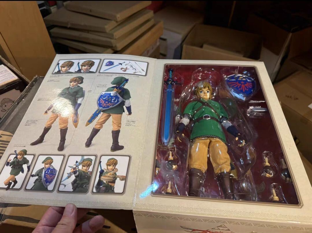 MEDICOM RAH The Legend of Zelda Link Action Figure | eBay