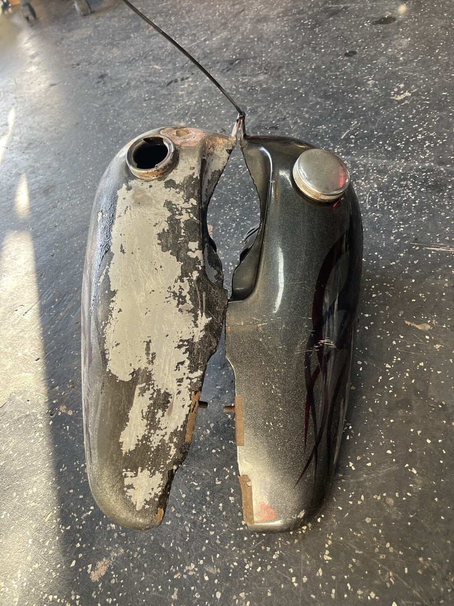 harley davidson panhead gas fuel petrol tanks 1961 1962 OEM FLH FL