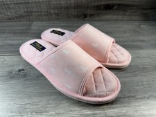 Polo Ralph Lauren Women  s Pink  Antero  Slipper - Memory Foam Slip Ons - Size 9