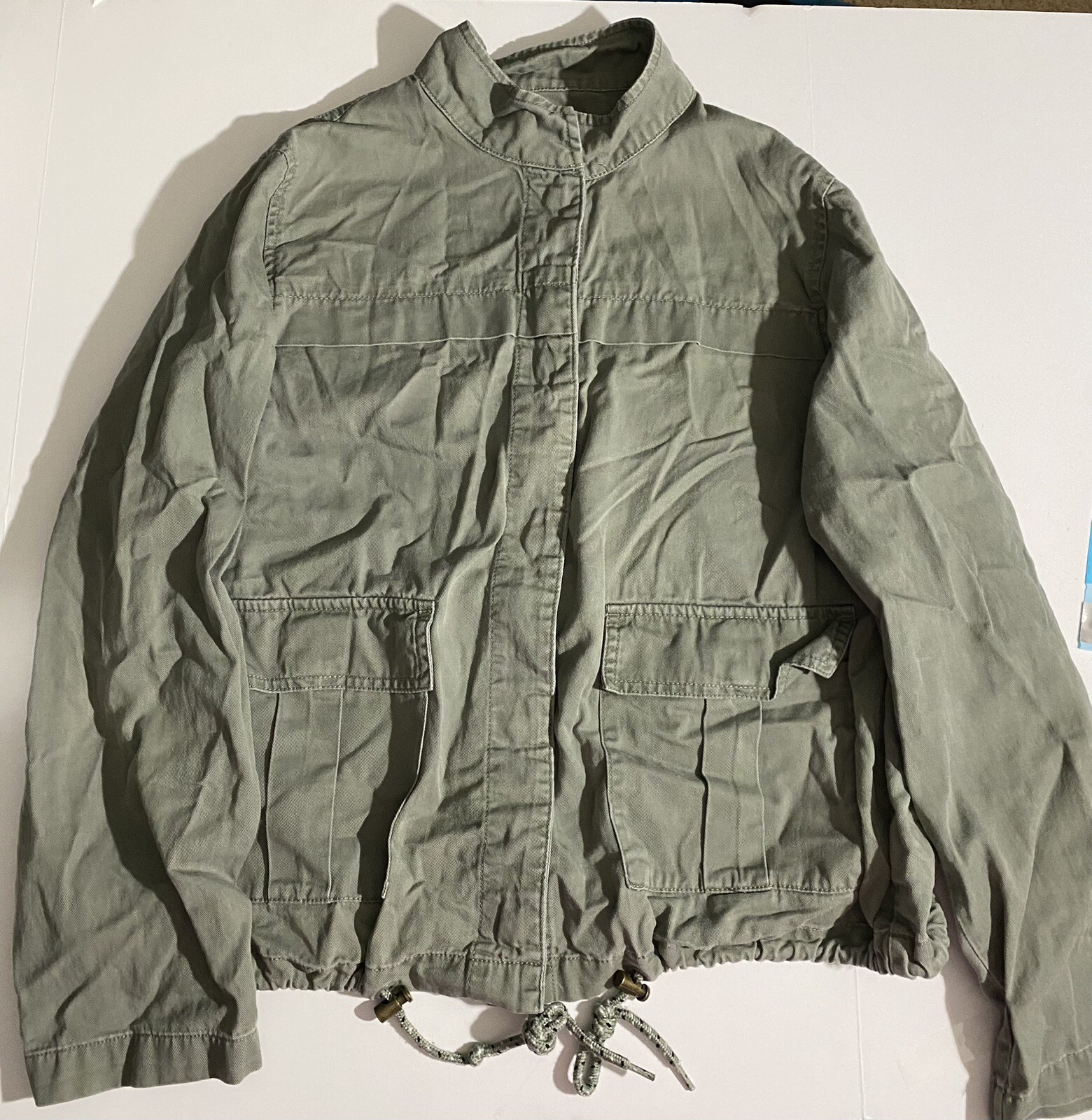 Universal Thread Parka Jacket Medium Olive Utilti… - image 1