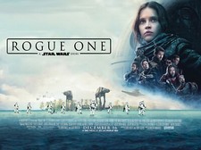 ROGUE ONE A : STAR WARS STORY 2016 quad poster print 30x40" Felicitiy Jones