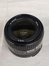 Nikon Nikkor AF 28mm 1:2.8 D F Mount Wide Angle Camera Lens Japan