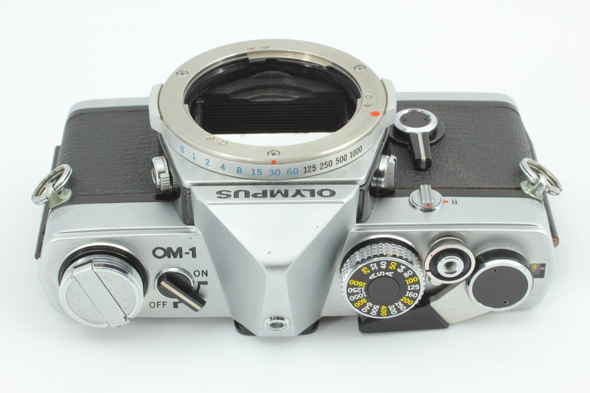 Exc+5】 Olympus OM-1 Film Camera w / F.Zuiko Auto-S 50mm F
