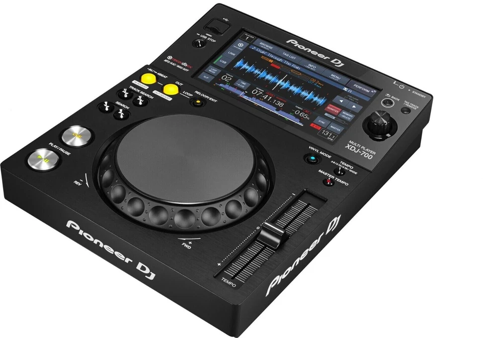 Pioneer DJ XDJ-700 2 Units Pair + DJM-450 Compact DJ Controller Mixer Set 100V - Image 4 of 4