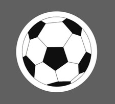Soccer Ball Sticker Futbol Waterproof Soccer Ball Sticker Futbol Waterproof