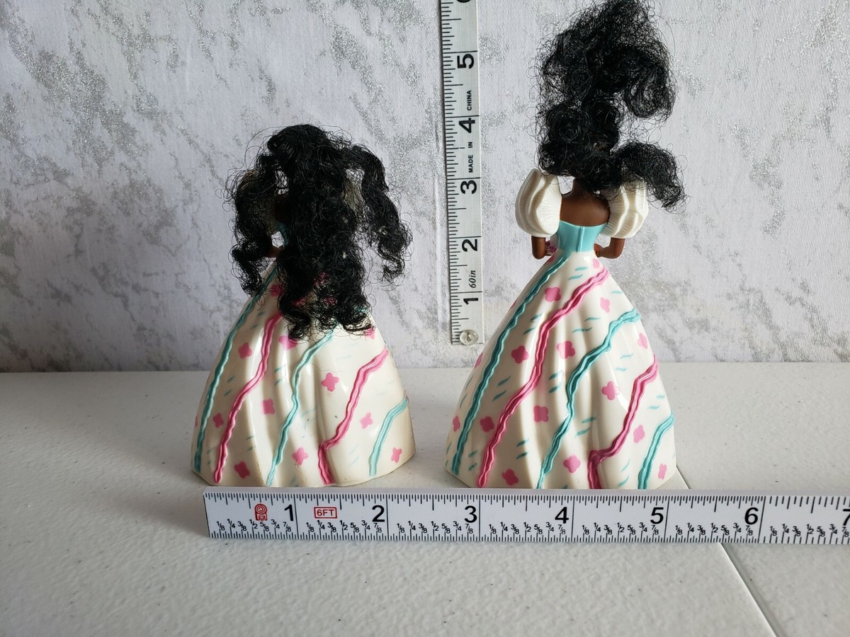 Vintage Mattel McDonald's Black Barbie Lot Figure/Cake Toppers