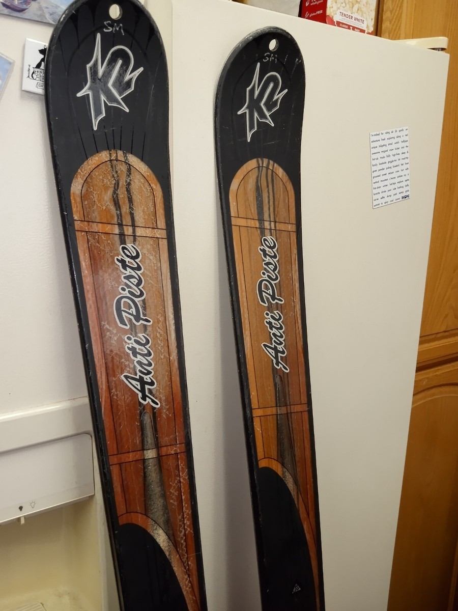 K2 Anti-Piste Anti Piste 2007 All Mountain Skis 174cm Wood Core