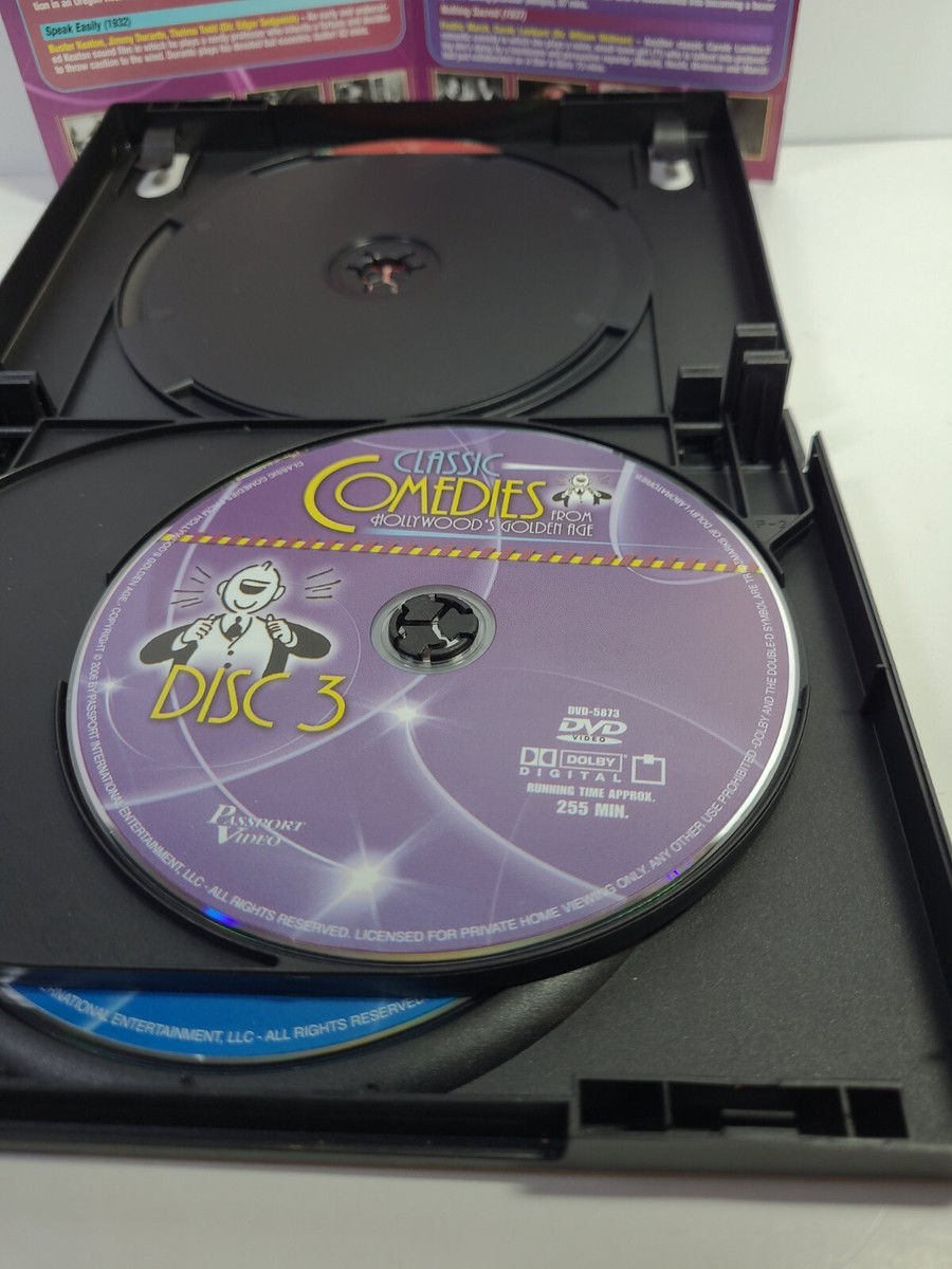 Classic Comedies from Hollywoods Golden Age (DVD, 2006, 5-Disc