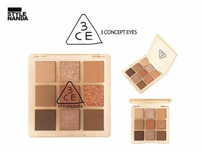 3CE Style Nanda MULTI EYE COLOR PALETTE #BUTTER CREAM Korean Cosmetics