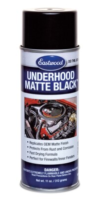 Eastwood Underhood 250 F Metal Acrylic Black Matte Aerosol 11 oz