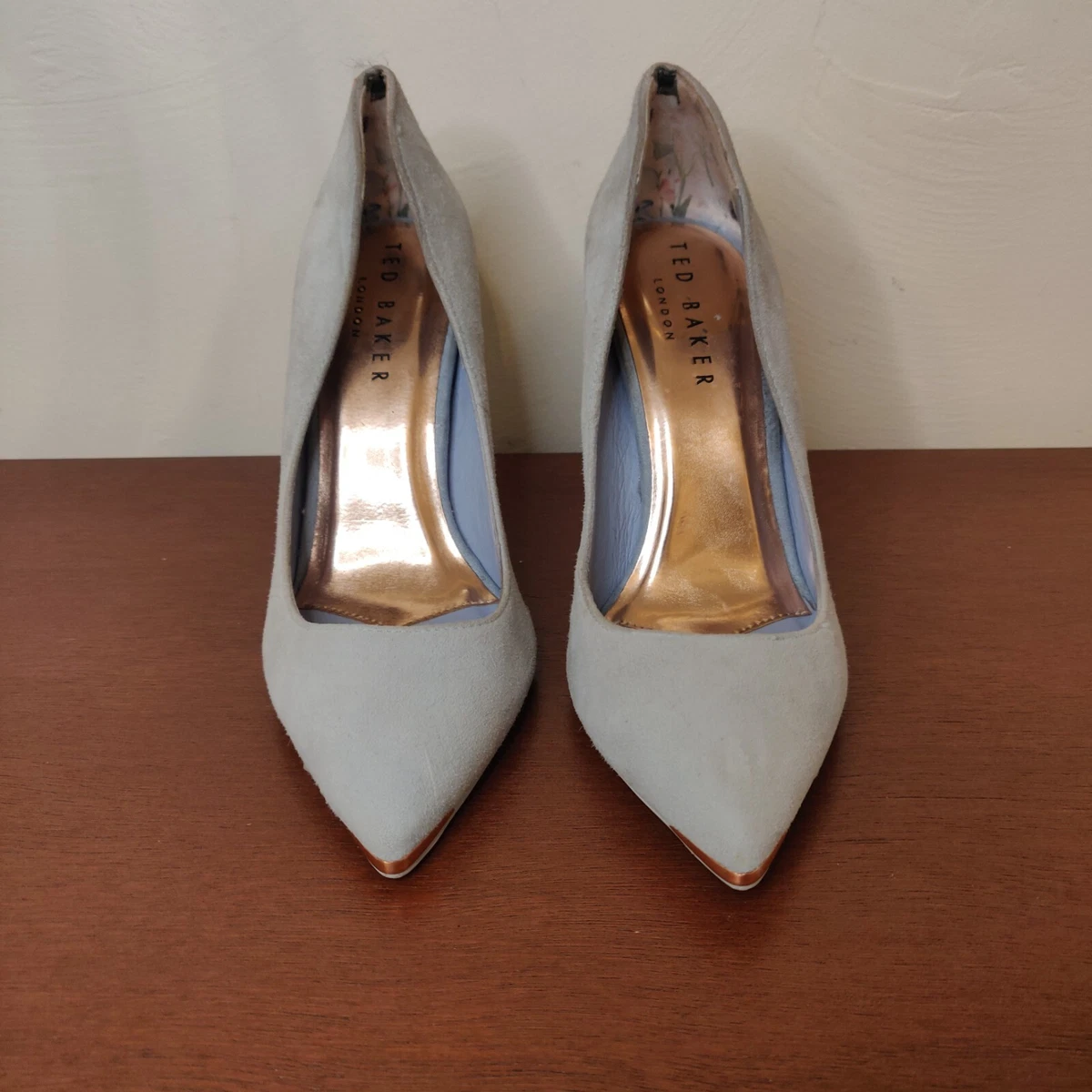 Blue ted shop baker heels