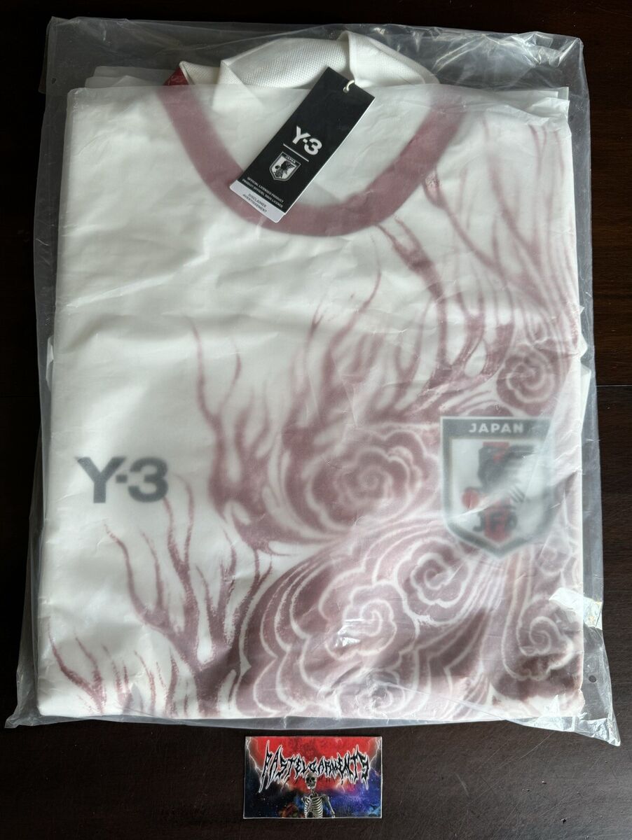Authentic Japan Adidas Y-3 JFA CW Long Sleeve Tee White Authentic Japan Adidas Y-3 JFA CW Long Sleeve Tee White