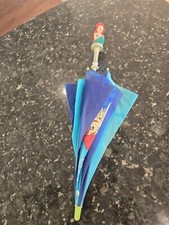 Vintage The Little Mermaid Umbrella - Ariel Handle 1990s 24" Disney Pop Culture