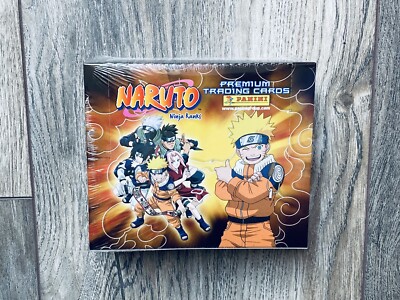 Naruto - Ninja Ranks | 2002 Sealed Display | Panini Vintage Deutsch Sammelkarten