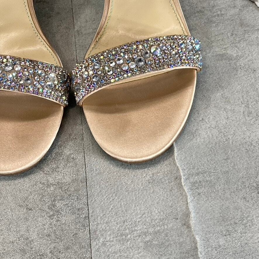 BLUE By BETSEY JOHNSON Women's Champange Mari Rhinestone Block-Heel Sandal SZ5.5 | eBay BLUE By BETSEY JOHNSON Women's Champange Mari Rhinestone Block-Heel Sandal SZ5.5 | eBay