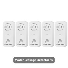Wireless Water Detectors Battery Operated Leak Alert Water Leak Alarm 90 dB 2025