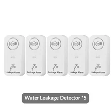 Wireless Water Detectors Battery Operated Leak Alert Water Leak Alarm 90 dB 2025