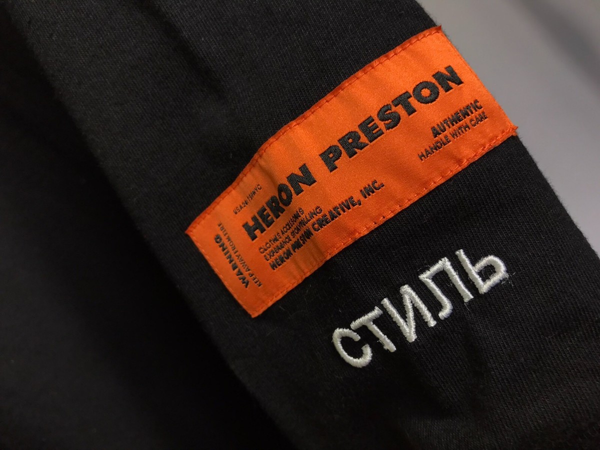 Carhartt WIP x Heron Preston Embroidered Long Sleeve Carhartt WIP x Heron Preston Embroidered Long Sleeve