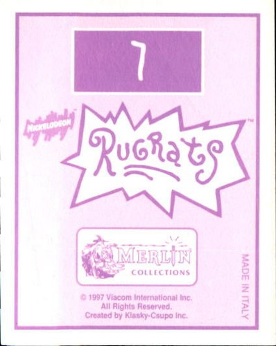 Rugrats Nickelodeon Stickers Card YOU PICK 1997 Merlin Sticker Book Like Panini - Picture 15 of 349
