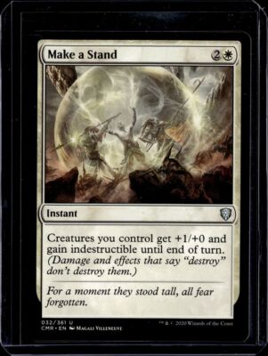 Make a Stand - 032/361 - CMR - NM - MTG Magic the Gathering | eBay