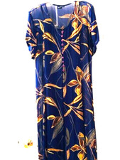 REDUCED 04/04 Tricobel Dress 2ps 5*QUALITY Floral Tunic Strap 16US FRANCE