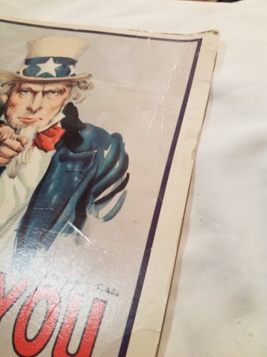 RPI 223 März 1974 Flagg Rekrutierung Poster Werbung "I Want You" für US Army - Bild 5 von 13