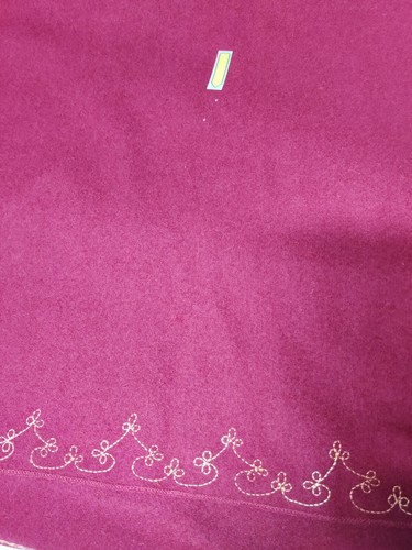 Raiment Fashions Women's Cape Poncho Wrap Free Size 100% Wool Brandy 56"X 37" - Picture 11 of 13
