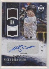 2018 Panini Diamond Kings Holo Silver 5/49 Nick Delmonico Nicky #RMS-ND Auto 6we